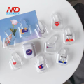 Fashion Transparent Airpod Bluetooth Earphone Case Protective Cover for AirPod Earphone Protective Case Cover, Glossy Anti-dust Hard Case Cover Protector for AirPods Charging Case Transparent/ AirPods Case Cover Clear Protective Cover Random Designs. 