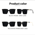 Polarized Uv Protection Sunglasses Unisex Korea Eyeglasses Icon Sun Glasses Square Medium Frame Eyeglass High Quality. 