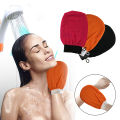 Natural Fiber Plus Cotton Exfoliating Body Moroccan Bath Scrub Glove Hammam Facial Tan Massage Mitt Bathroom Accessories. 