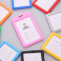 Portable Colorful Neck Strap Hanging Employee ID Card Holder Name Tag Lanyard. 