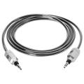 Griffin Survivor - Heavy Duty 4ft AUX Cable - Black. 