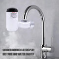 Free Installation Instant Electric Water Heater Tap, 3s Fast Heating Digital Display, Hot Water Faucet Heater, Heating Faucet Tankless Instantaneous Water Heater 220 V. 