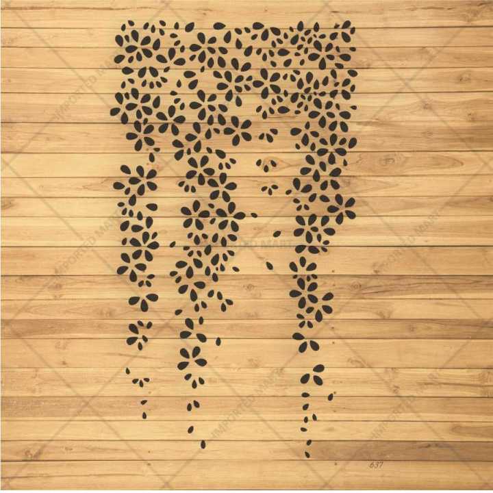 Wisteria%20Flower%20Stencil%20%E2%80%93%20Hanging%20Floral%20Vine%20Design%20for%20Wall%20&%20Craft%20Painting%20%E2%80%93%20ID#%20637%20-%20Image%203