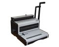 IBICO Binding Machine Leo Dual WW40 – 25 Sheets Punching, 250 Sheets Binding, Adjustable Margin, 2:1 & 3:1 Wire Binding, A4, A5, B5, F4, Letter Sizes, Metal Body. 