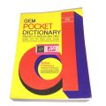 GEM POCKET DICTIONARY,DICTIONARY ENGLISH TO ENGLISH AND URDU, According To API standers, dictionary. 