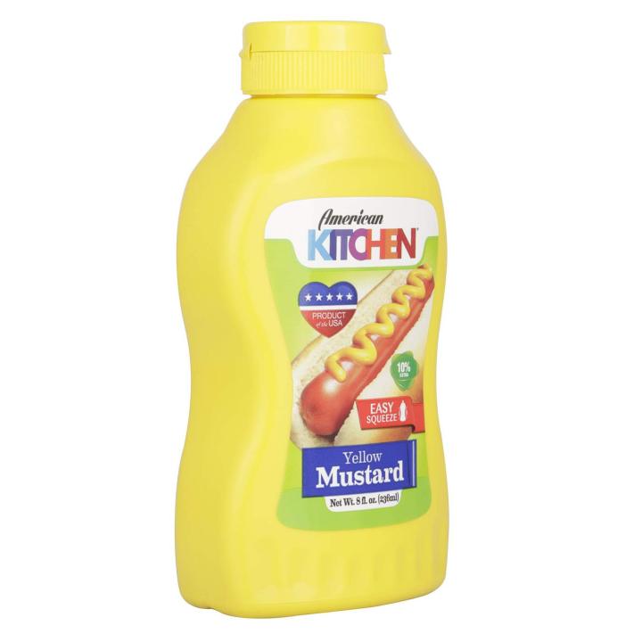 American Kitchen Yellow Mustard, 236Ml
