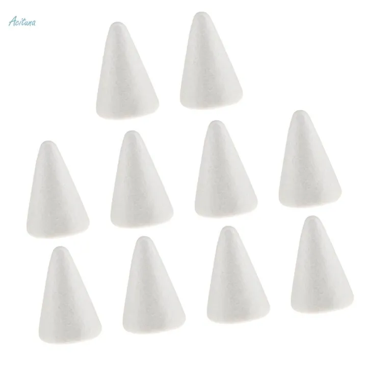 20Pcs%2068mm%20White%20Cone%20Shape%20Styrofoam%20Foam%20Craft%20Polystyrene%20Material%20DIY%20-%20Image%206