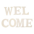 Welcome Letters, Welcome Sign Plywood for Classroom. 