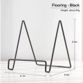 1pc Metal Plate Display Stand Decorative Plate Stand Picture Frame Display. 