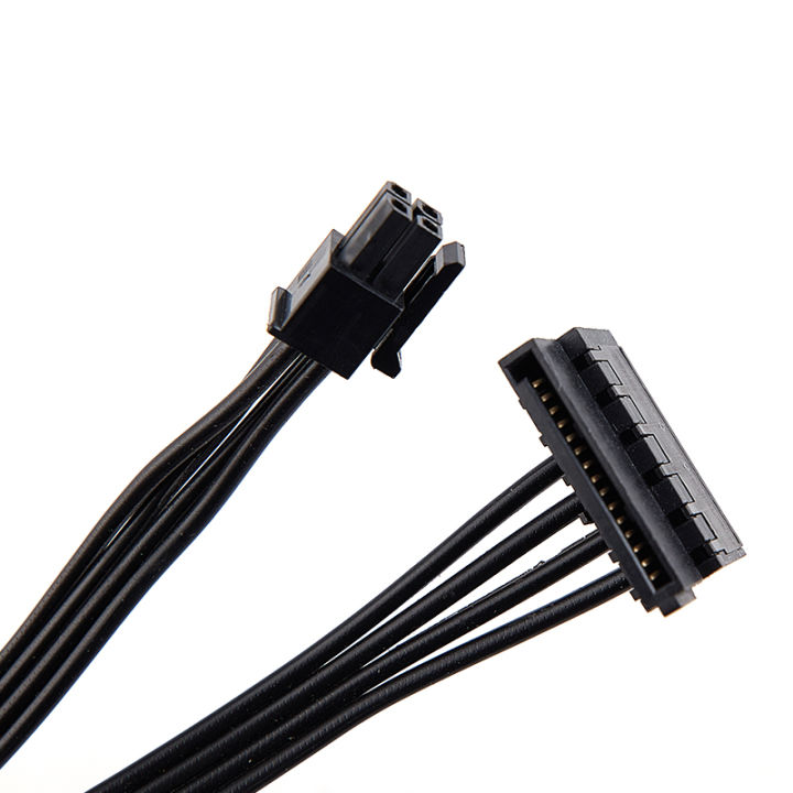 JMT Cable D'Alimentation PC Mini 4 Broches Vers SSD SATA Pour Lenovo M410 M415 M710 Etc. - Type 3 40cm