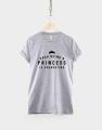Gosh Being A Princess Is Exhausting Tshirt Slogan T-Shirt. 