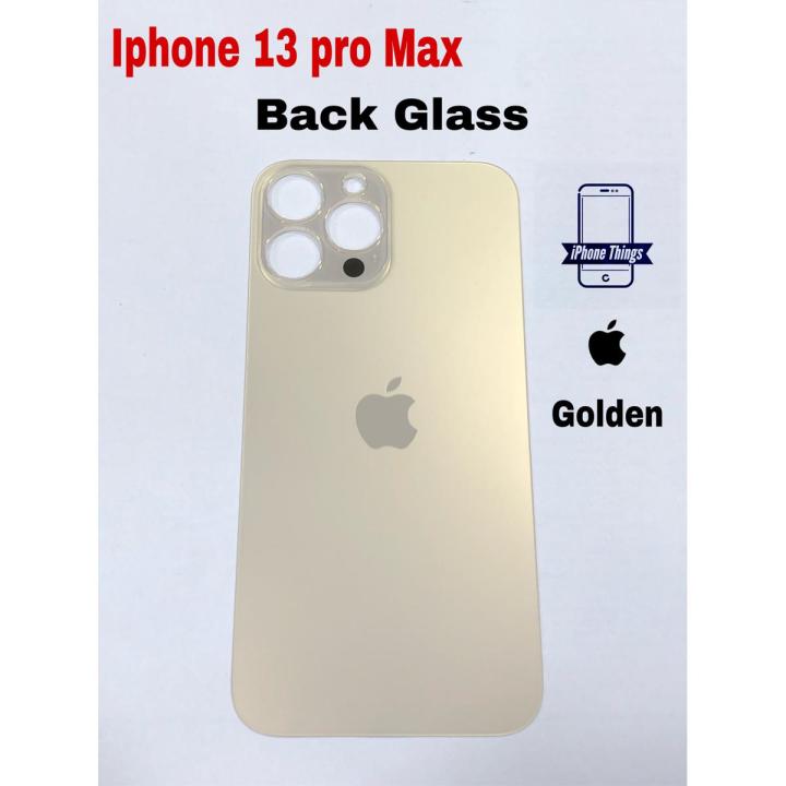 Back glass for lPhone 13 Pro Max Rear Housing Glass Phone Back cover Glass Replacement Big Hole