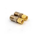 F Female Jack to SMA Male Plug Straight RF Coax Coaxial Connector Adapter. 