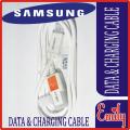 ORIGINAL SAMSUNG EMBOSSED WITH CAP PACKING DATA AND CHARGING CABLE COPPER 55 INCH 140CM LENGTH MICRO USB ORIGINAL LOGO EMBOSSED WITH CAP PACKING DATA AND CHARGING CABLE COPPER 55 INCH 140CM LENGTH FOR MICRO USB PORT  ● ORIGINAL SAMSUNG EMBOSSED DATA. 