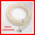 Gas Pipe Pressure Air Sui Gas Pipe 200-150-100-80-60-50-40-30-20 Feet Pure White & Soft With 2 Pcs Gas Clips. 
