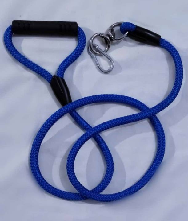 Dog%20Leash%20-%205%20ft%20Easy%20Grip%20(%20Blue%20)%20-%20Image%202