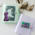 3 inch Cute Mini Glitter Photo Album 36 Pockets Glitter Jelly Color Photo Album Kpop Binder Photocard Holder Collect Book 215#. 