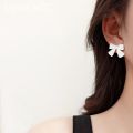 17MILE Korean style bow-shaped Stud earrings for women sweet Elegant earring fashion jewelry Gift. 