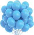 Purple Blue Balloons Combo with Rose Gold Bunting Birthday Banner, Shining Balloon Set For Your Birthday Party Event-Birthday Theme Set To Make Your Birthday Event Exciting. 