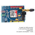 Module development board module kit 5 ~ 26 V suitable for SIM900 850/900/1800/1900 MHz / quad-band - works in networks. 