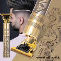Street vendor Original Vintage T9 Premium Quality Professional Rechargeable Hair Trimmer Shaving Machine Hair Clipper Shaver Electric Hair Removal Cutting Machine For Men Beard Trimmer. 