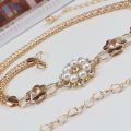 1pc Fashion Women Belt Simple Chain Lady High Waist Gold Belts Waistband For Girls Party Jewelry Dress Metal Chain Belt. 