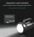 DP-7045B Rechargeablel Bright Led Torch Light Laser Long Range Distance High Power Search Light Kisan Rechargable Emergency Lights Torch (Black). 