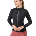 Women  Sweat Weight Loss Shirt Body Slimming Sauna Jacket Suits Workout Long Sleeve Training Clothes Fat Burning Tops. 