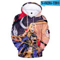 Japanese anime Word Art Online 3D printed hoodies fashion casual sportswear boy and girl Harajuku street clothing KIDS pullover. 