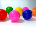 Plastic Balls for Kids Without Edges (Multicolor) - 50 Pcs. 