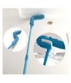 For specialized fan cleaning, AlClean Flexible Micro Fiber Duster with Telescopic Stainless Steel Handle. 