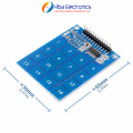TTP229 16 Key Capacitive Touch Switch 16  Way/Channel 4x4 keypad Digital Touch Sensor Module Board. 