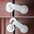 New 2pcs Multifunctional Child Safety Lock Security Lock For Cabinet Door Drawer Safety Locks For Children. 