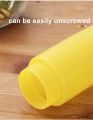 (Pack Of 2) 3 Nozzles Squeeze Bottles Plastic Squeeze Bottles For Condiment Sauce Dressings Ketchup Oils (400ml). 