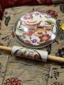 Chakla Belan Made With Melamine Unique Beautiful Perfect Roti Maker Heavy Guage Best Quality Random Design. 