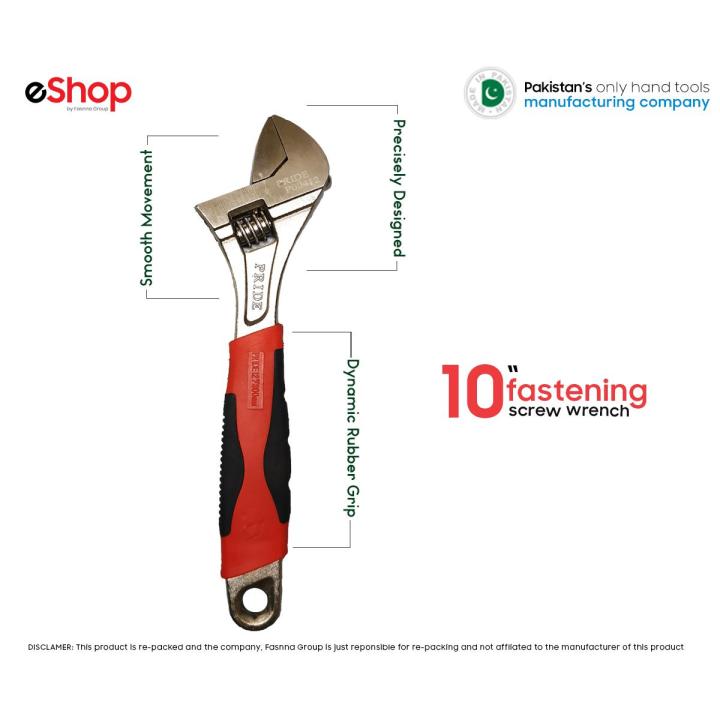 Fasnna 10 Fastening Screw Wrench  Adjustable Wrench