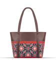 AJRAK ART SHOULDER BAG. 