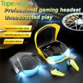 M5 Wireless Headphones TWS Game Headsets Bluetooth 5.2 Earphones Noise Cancelling Sports Earbuds 300mAh Charging Box. 