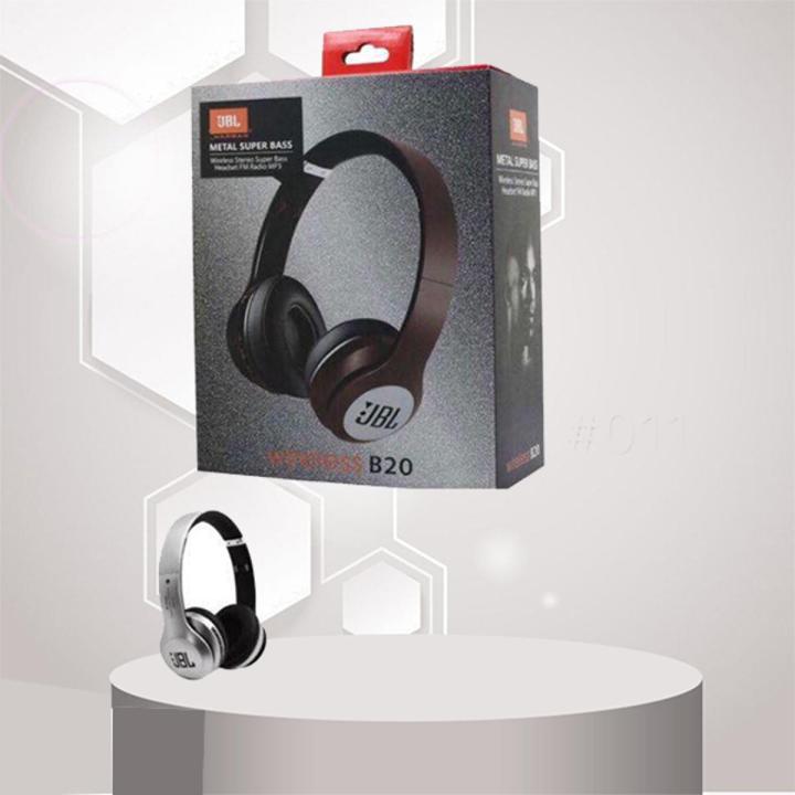 J$BL B20 Wireless Bluetooth Headphone GRAY