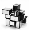 Original Qy Mirror Rubik Cube - Rubik'S Cube For Kids - Silver. 