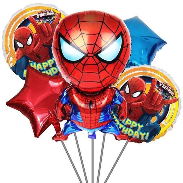 Spiderman%20Theme%20Birthday%20Decorations%20Balloon%20Set%20for%20Boys-%20Super%20Hero%20theme%20Spider%20man%20Party%20Supplies%20Pack%20(72%20Pcs)%20-%20Image%203