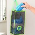 Plastic shopping bag holder shopping bags shopper holder Garbage Bag Holder kitchen basket Hanging Kitchen Trash Bag Holder. 