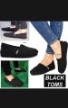 Toms syanno black canvas shoes Outdoor Running Shoes Casual Desert Sneakers. 