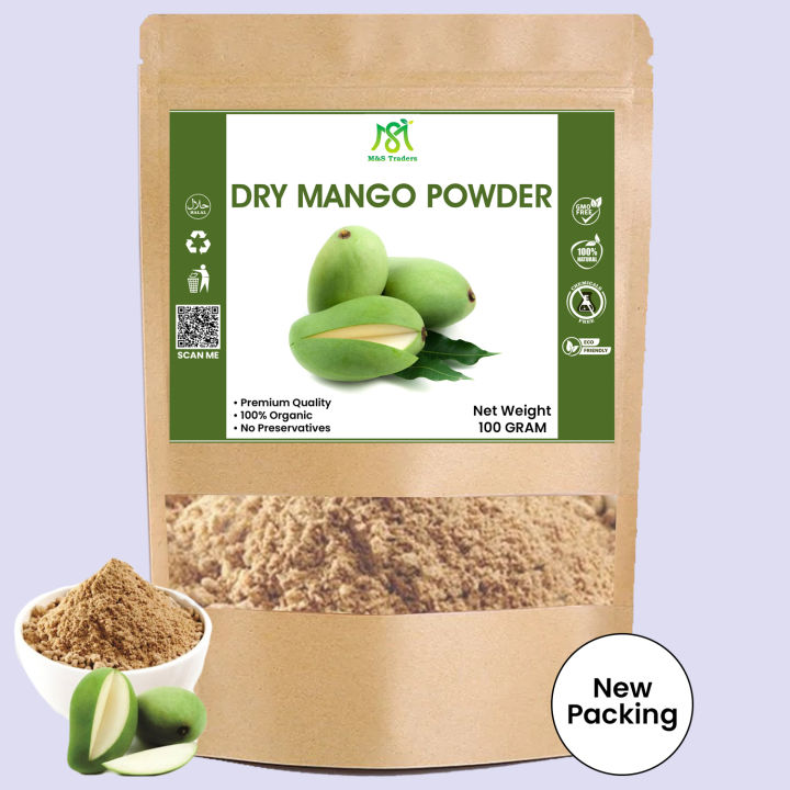 Dry%20Mango%20Powder%20%20Aamchoor/%20Amchoor%20Powder%20%20Khatai%20Powder-%20100%20Grams%20-%20Image%203