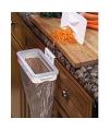 Attach A Trash Hanging Trash Bag Holder. 