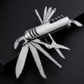 11 In 1 keychain Switz Multi-function Folding Multi functional Outdoors Survival Army keychain. 