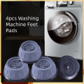 4Pcs Universal Anti Vibration Feet Pads Washing Machine Rubber Mat Anti Vibration Pad Dryer Refrigerator Base Fixed Non Slip Pad Furniture Pads. 