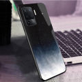 Vantime for OPPO F19 Pro Case Starry Sky Phone Back Hard Glass Cover. 