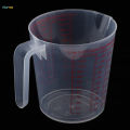 1200ml Measuring Cup Clear Scale Transparent Mug with Convenient Handle. 