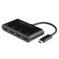 type c usb hub USB-C to 4-Ports USB 3.0 Hub for Type-C Devices the New Macbook ChromeBook Pixel & others Gold Plated. 